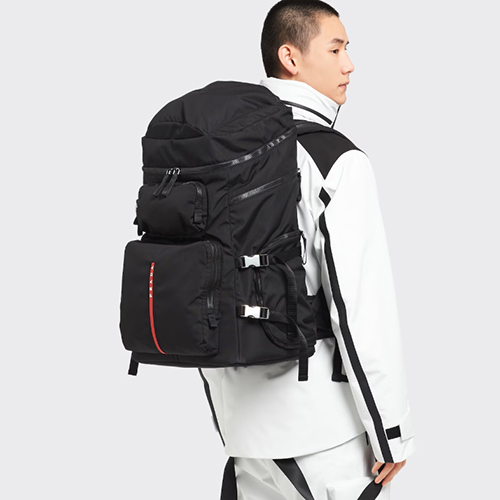 [스페셜오더]PRADA-2VZ086 프라다 블랙 스키 부츠 백팩