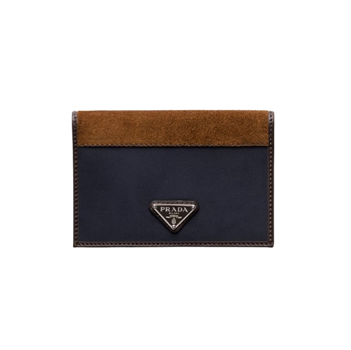 [스페셜오더]PRADA-2MV017 프라다 네이비 리나일론 여권 지갑