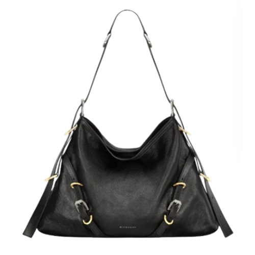 [스페셜오더]GIVENCHY-BB50SSB 지방시 블랙 부아유 가죽 미디엄 백