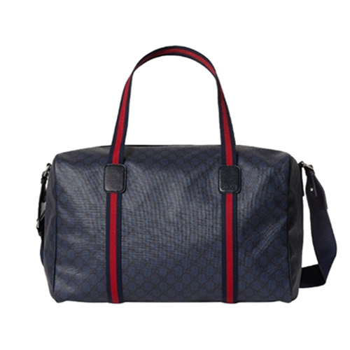 [스페셜오더]GUCCI-799871 8471 구찌 다크 블루 웹(Web) 디테일 미디엄 더플백