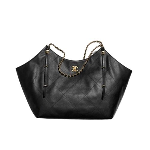 [스페셜오더]CHANEL-AS5463 샤넬 블랙 카프스킨 맥시 쇼핑백