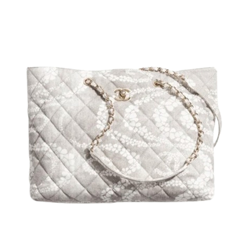 [스페셜오더]CHANEL-AS5429 샤넬 그레이 프린티드 데님 쇼핑백