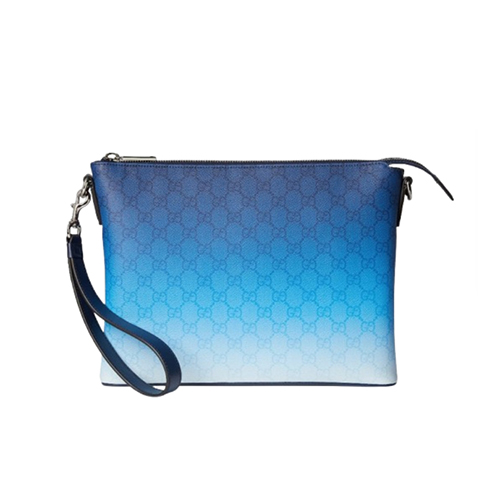 [스페셜오더]GUCCI-835692 8475 구찌 그라데이션 블루 구찌 크로마 미디엄 파우치