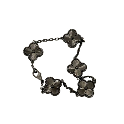 [스페셜오더]VAN CLEEF ARPELS-VCARP9 반클리프 블랙 빈티지 알함브라 브레이슬릿