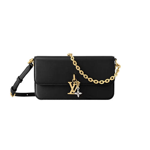 [스페셜오더]LOUIS VUITTON-M14564 루이비통 블랙 월릿 온 체인 LV 블룸