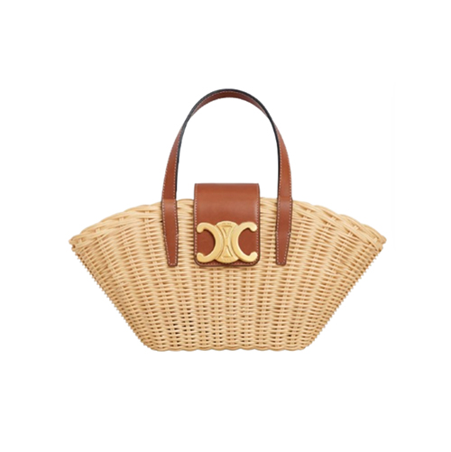 [스페셜오더]CELINE-116572 셀린느 내추럴/탠 틴 커핀 핸드백