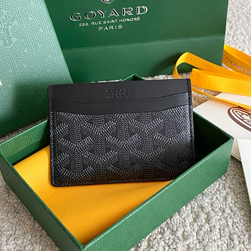 [스페셜오더]GOYARD-SS0771 고야드 블랙 생쉴피스 카드 홀더