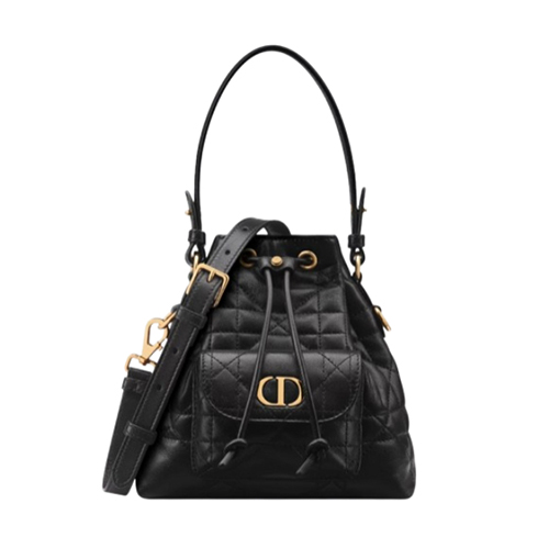 [스페셜오더]DIOR-M3369 디올 블랙 Dior Caro 미니 버킷백