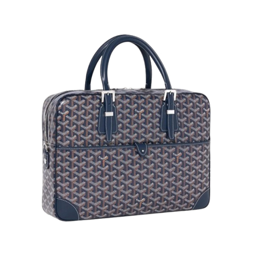 [스페셜오더]GOYARD-고야드 네이비 암바사드 MM 서류 가방 38cm