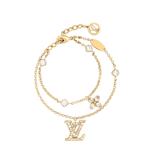 LOUIS VUITTON-M1582A 루이비통 골드 레이디 LV 팔찌