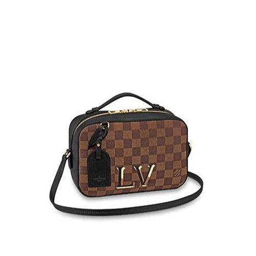 [스페셜오더]LOUIS VUITTON-N40189 루이비통 느와르 카우하이드 가죽 다미에 에벤 산타 모니카