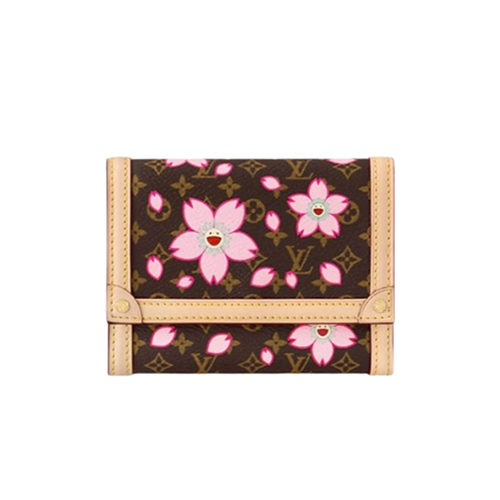 [스페셜오더]LOUIS VUITTON-M13427 루이비통 모노그램 사쿠라 LV x TM 빅토린 월릿