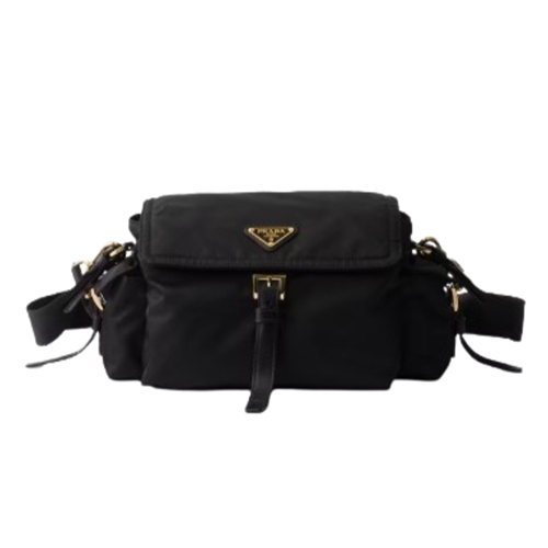 [스페셜오더]PRADA-1BD394 프라다 블랙 미디엄 리나일론 숄더백