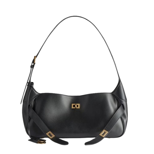 [스페셜오더]BALENCIAGA-810680 발렌시아가 블랙 벨 에어 스몰 숄더백