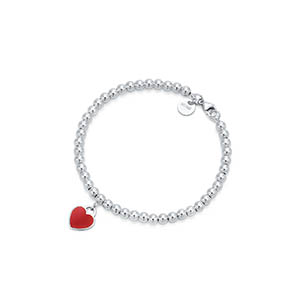 TIFFANY AND CO-TC021 티파니 앤코 비드 브레이슬릿 여성용