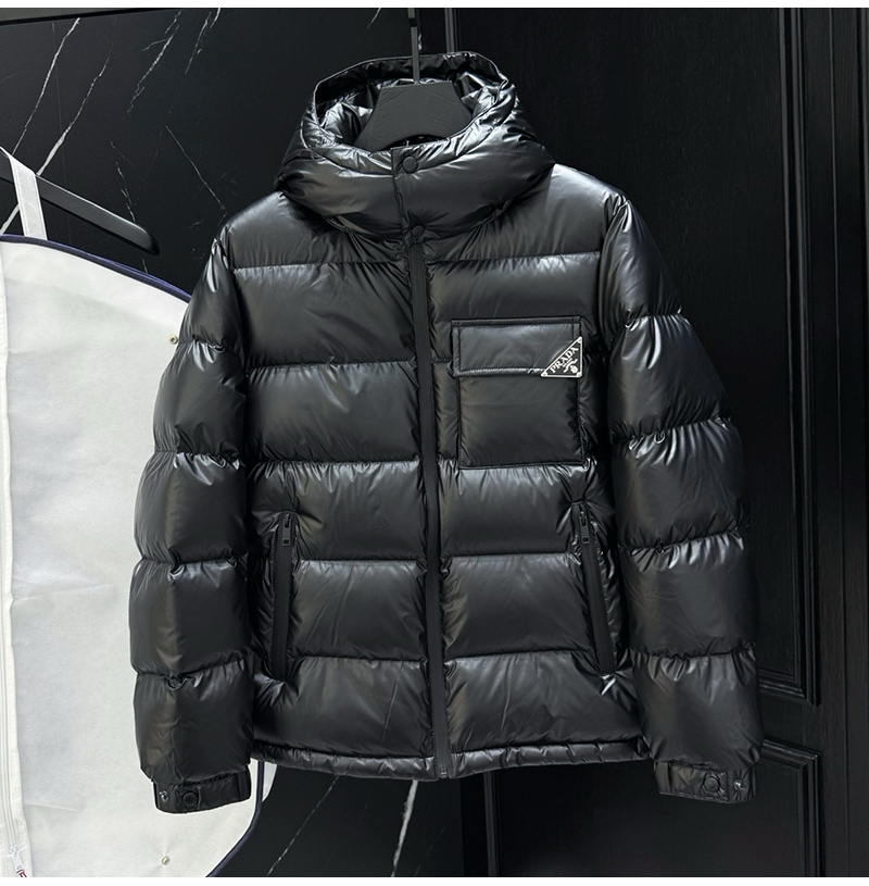 PRADA-12020 프라다 중량 리나일론 다운 재킷(3컬러)
