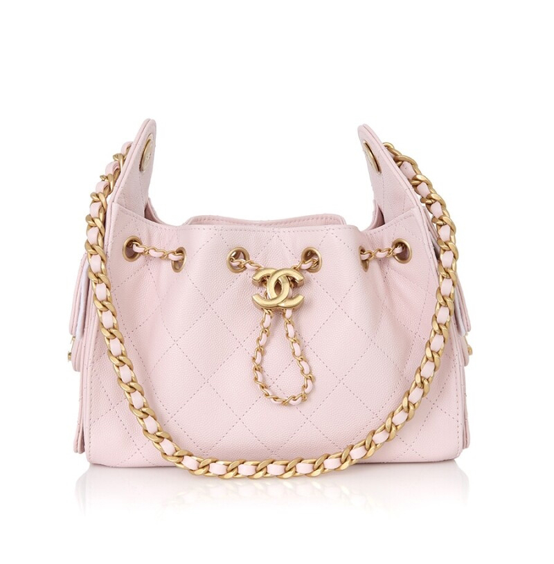  [스페셜오더]CHANEL-AS5631 샤넬 핑크 캐비어 가죽 CHANEL 25 미니 백