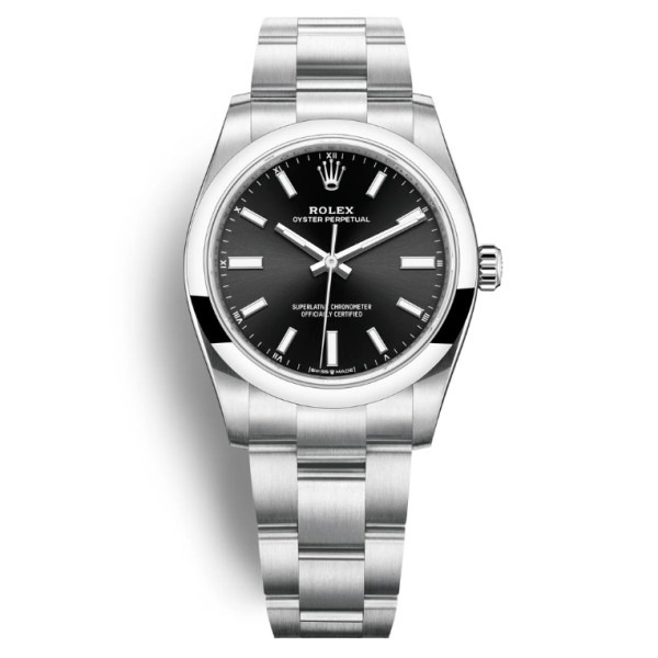 [CLEAN][스페셜오더]롤렉스 Oyster Perpetual 블랙 904L SS 41mm 1:1 Best Edition-124300-0002
