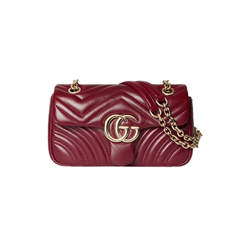 [스페셜오더]GUCCI-837280 6207 구찌 레드 GG 마몽 스몰 숄더백