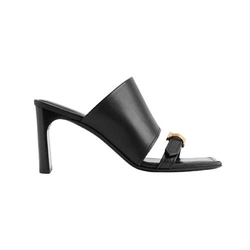 BALENCIAGA-827913 발렌시아가 블랙 벨 에어 샌들