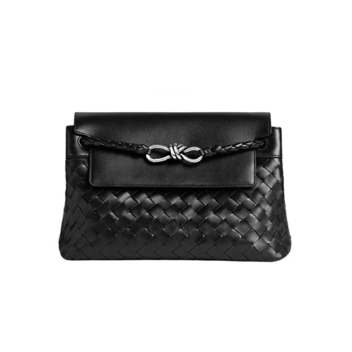 [스페셜오더]BOTTEGA VENETA-815781 보테가 베네타 블랙 스몰 안디아모 메신저 백