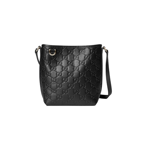 [스페셜오더]GUCCI-847090 1000 구찌 블랙 GG 엠블럼 나노 버킷백