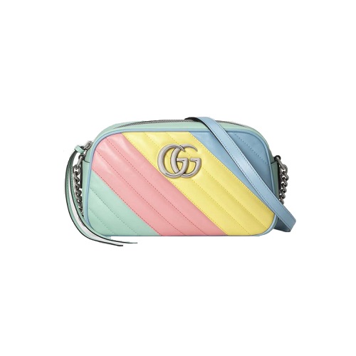 [스페셜오더]GUCCI-447632 3967 구찌 GG 마몽 파스텔 스몰 마틀라세 숄더백