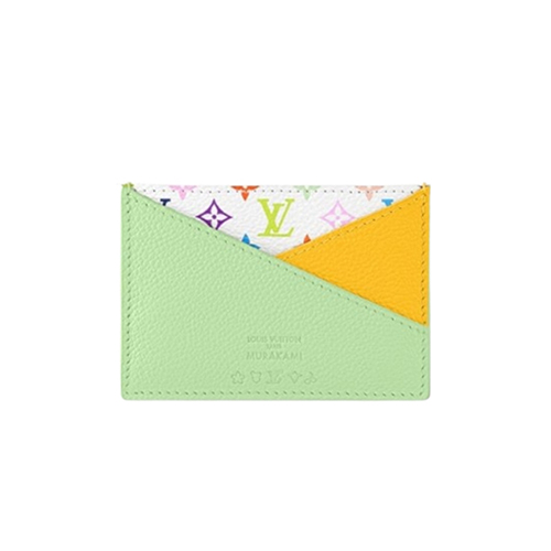 [스페셜오더]LOUIS VUITTON-M14139 루이비통 그린 티 LV x TM 크리스크로스 카드 홀더