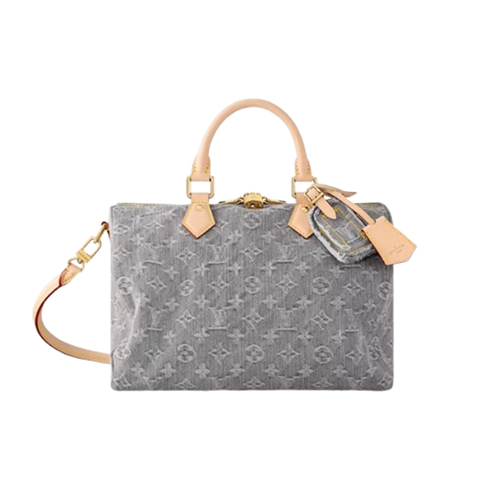 [스페셜오더]LOUIS VUITTON-M13344 루이비통 그레이 모노그램 데님 스피디 소프트 30