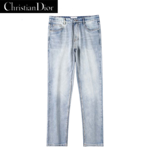 DIOR-05075 디올 라이트 블루 청바지 남성용