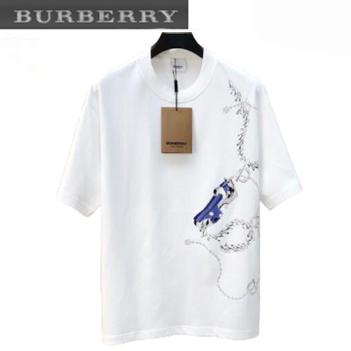 BURBERRY-06026 버버리 프린트 장식 티셔츠 남성용(3컬러)