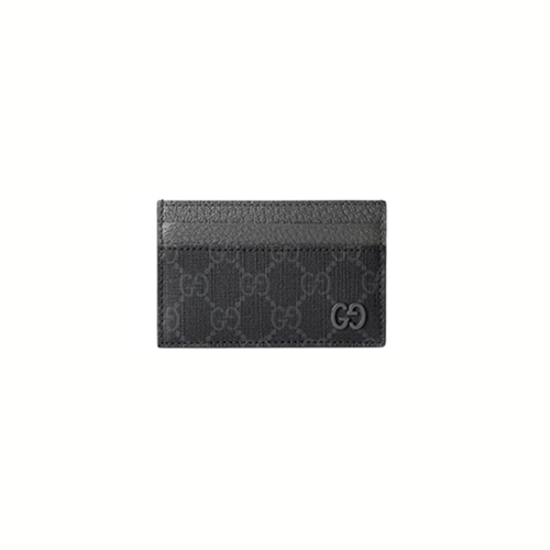 [스페셜오더]GUCCI-768248 1048 구찌 그레이 GG 디테일 GG 카드 케이스