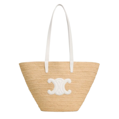 [올수공][스페셜오더]CELINE-114342 셀린느 화이트 CELINE 미디엄 서플 클래식 파니에