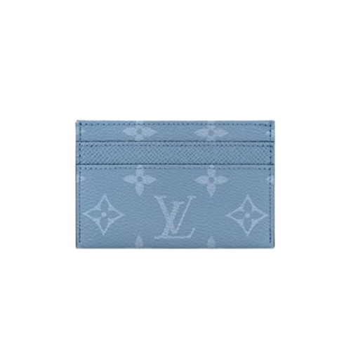 [스페셜오더]LOUIS VUITTON-M14359 루이비통 스카이 블루 모노그램 더블 카드 홀더