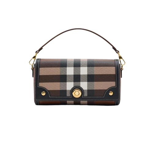 [스페셜오더]BURBERRY-81122301 버버리 브라운 탑 핸들 노트 백