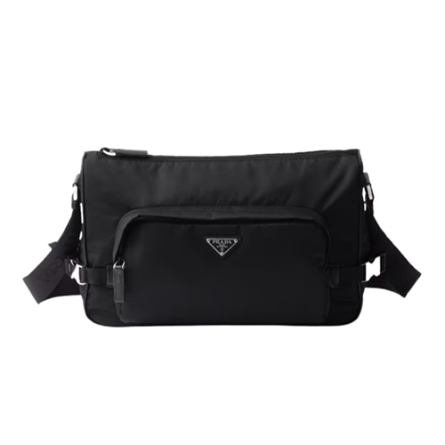 [스페셜오더]PRADA-2VH191 프라다 블랙 라지 리나일론 숄더백