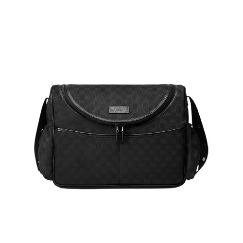 [스페셜오더]GUCCI-123326 1000 구찌 블랙 오리지널 GG 기저귀 숄더백