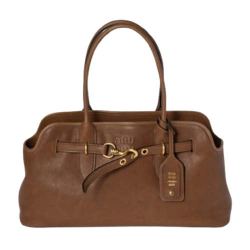 [스페셜오더]MIUMIU-5BG310 미우미우 오크 아방뛰르 나파 가죽 백