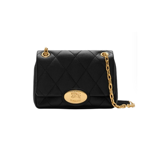 [스페셜오더]BURBERRY-81112641 버버리 블랙 스몰 스트랜드 백