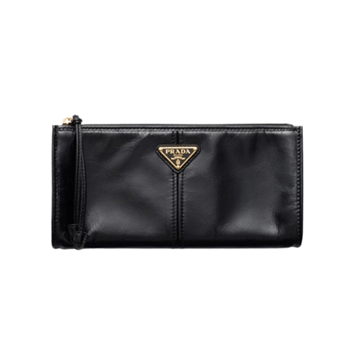 [스페셜오더]PRADA-1MB051 프라다 블랙 가죽 파우치
