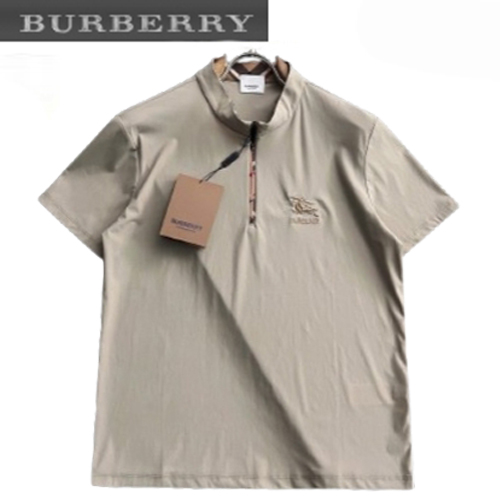 BURBERRY-06269 버버리 베이지 코튼 티셔츠 남성용